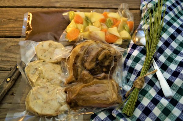 KücheDaheim - Kalbshaxe im Beutel