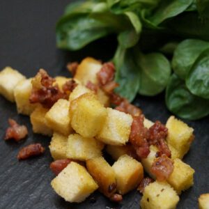 KücheDaheim - Speck+Croutons