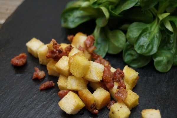 KücheDaheim - Speck+Croutons